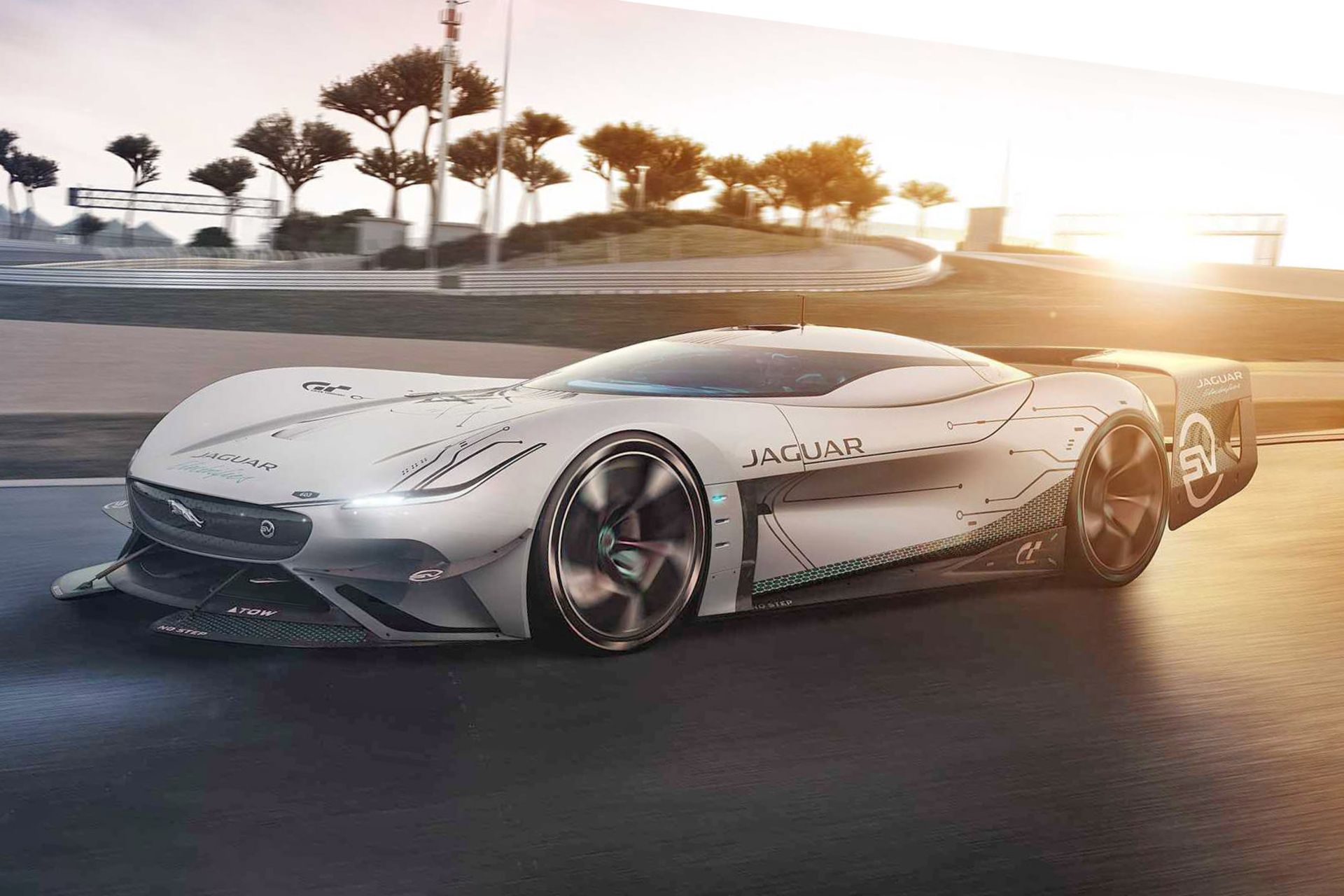 Jaguar Vision Gran Turismo SV ابرخودرو مفهومی جگوار گرن توریسمو