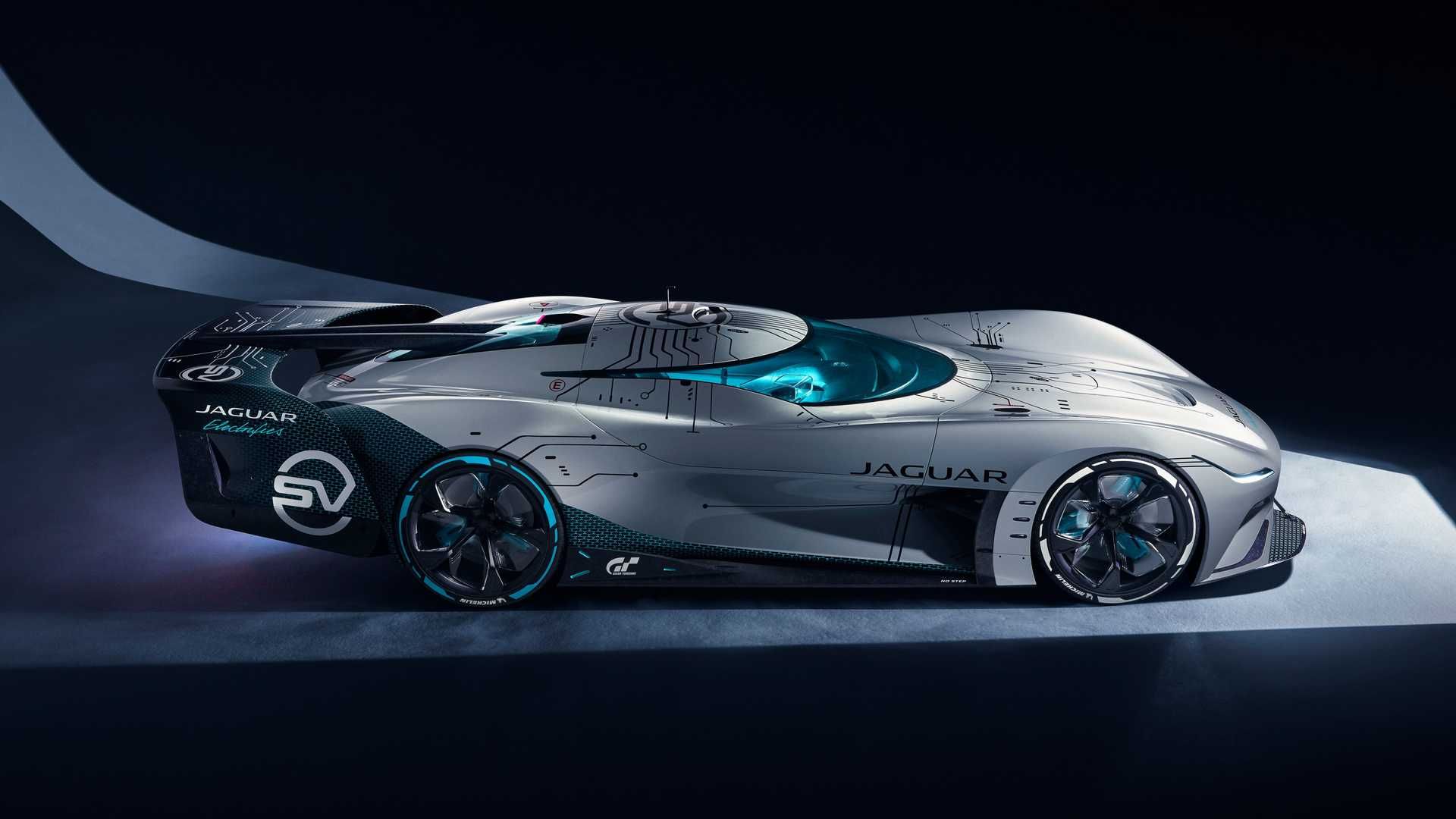 Jaguar Vision Gran Turismo SV ابرخودرو مفهومی جگوار گرن توریسمو