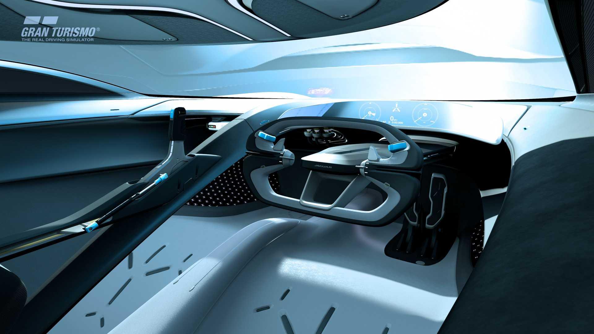 Jaguar Vision Gran Turismo SV ابرخودرو مفهومی جگوار گرن توریسمو