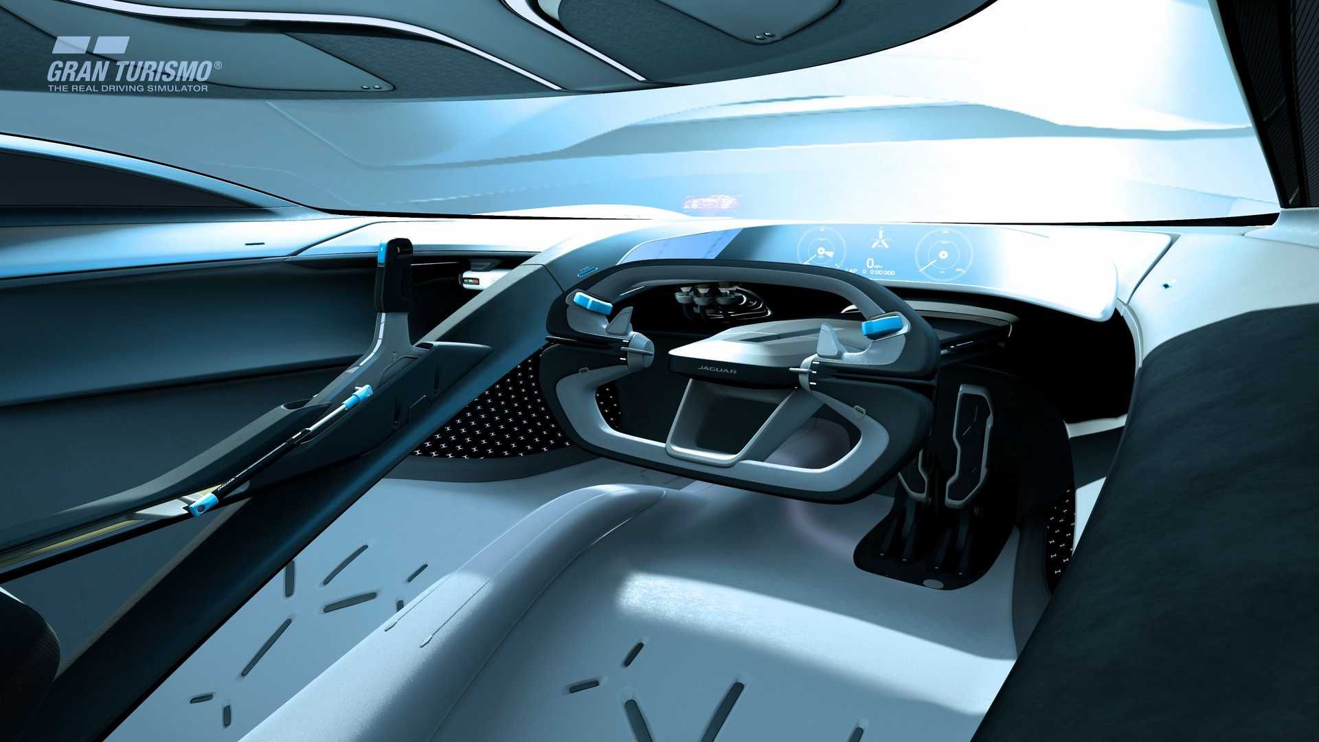 Jaguar Vision Gran Turismo SV ابرخودرو مفهومی جگوار گرن توریسمو