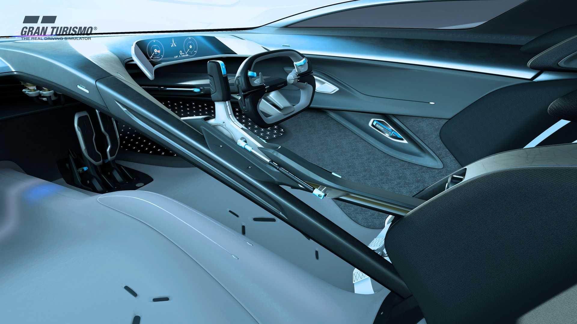 Jaguar Vision Gran Turismo SV ابرخودرو مفهومی جگوار گرن توریسمو