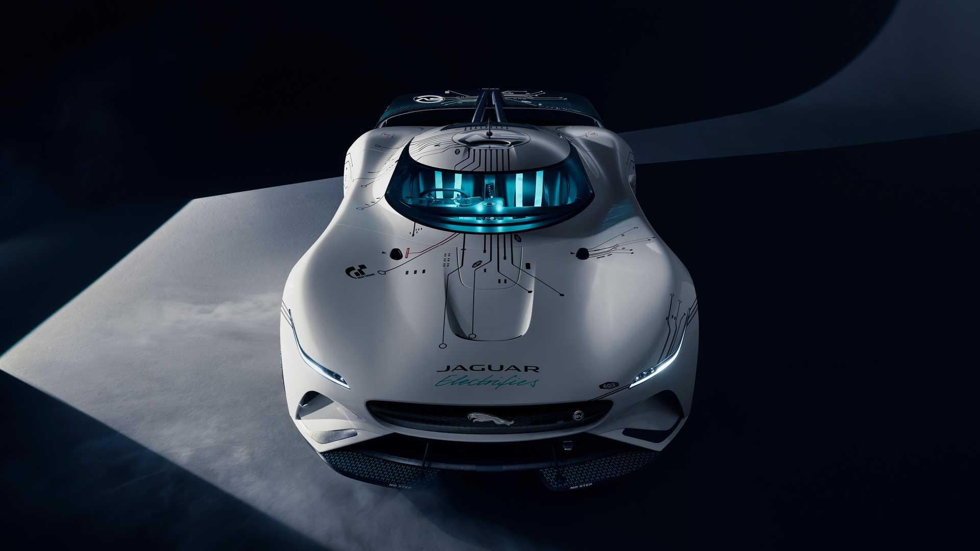 Jaguar Vision Gran Turismo SV ابرخودرو مفهومی جگوار گرن توریسمو