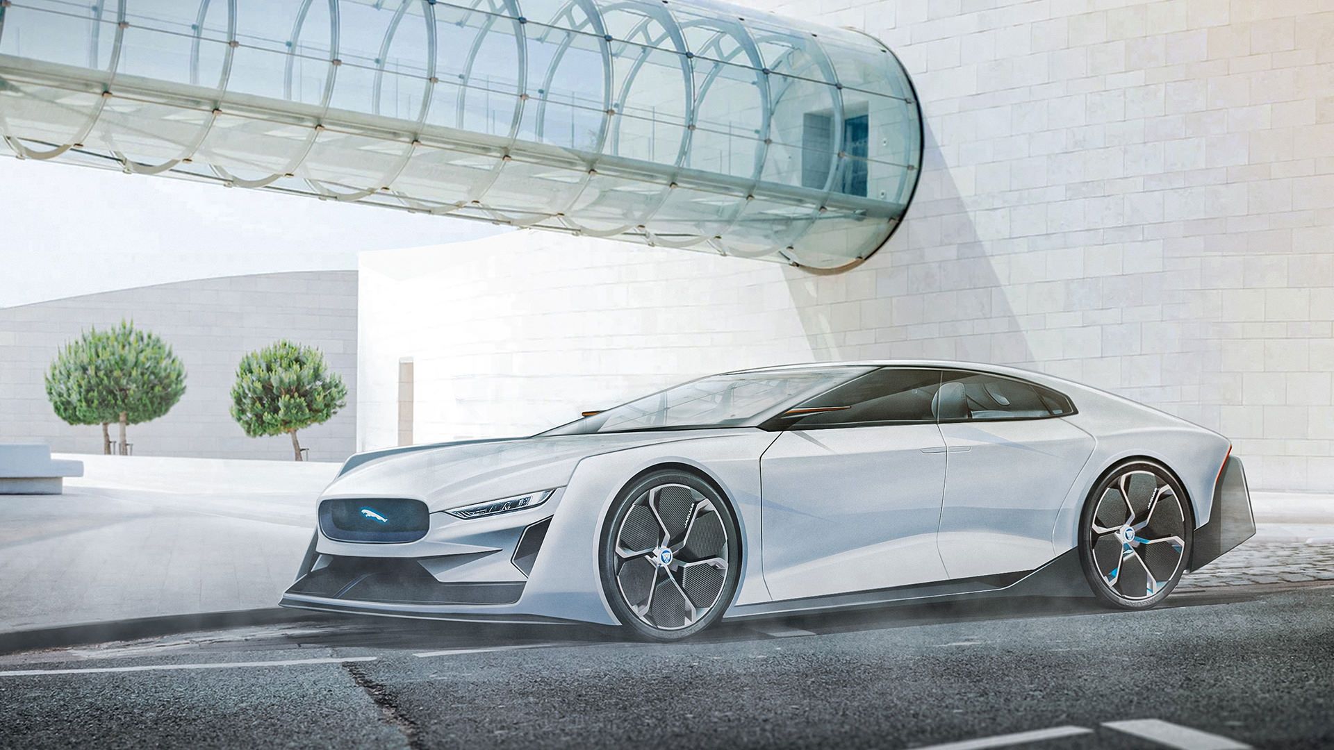 رندر ۲۰۵۰ جگوار / Jaguar XJ 2050 render