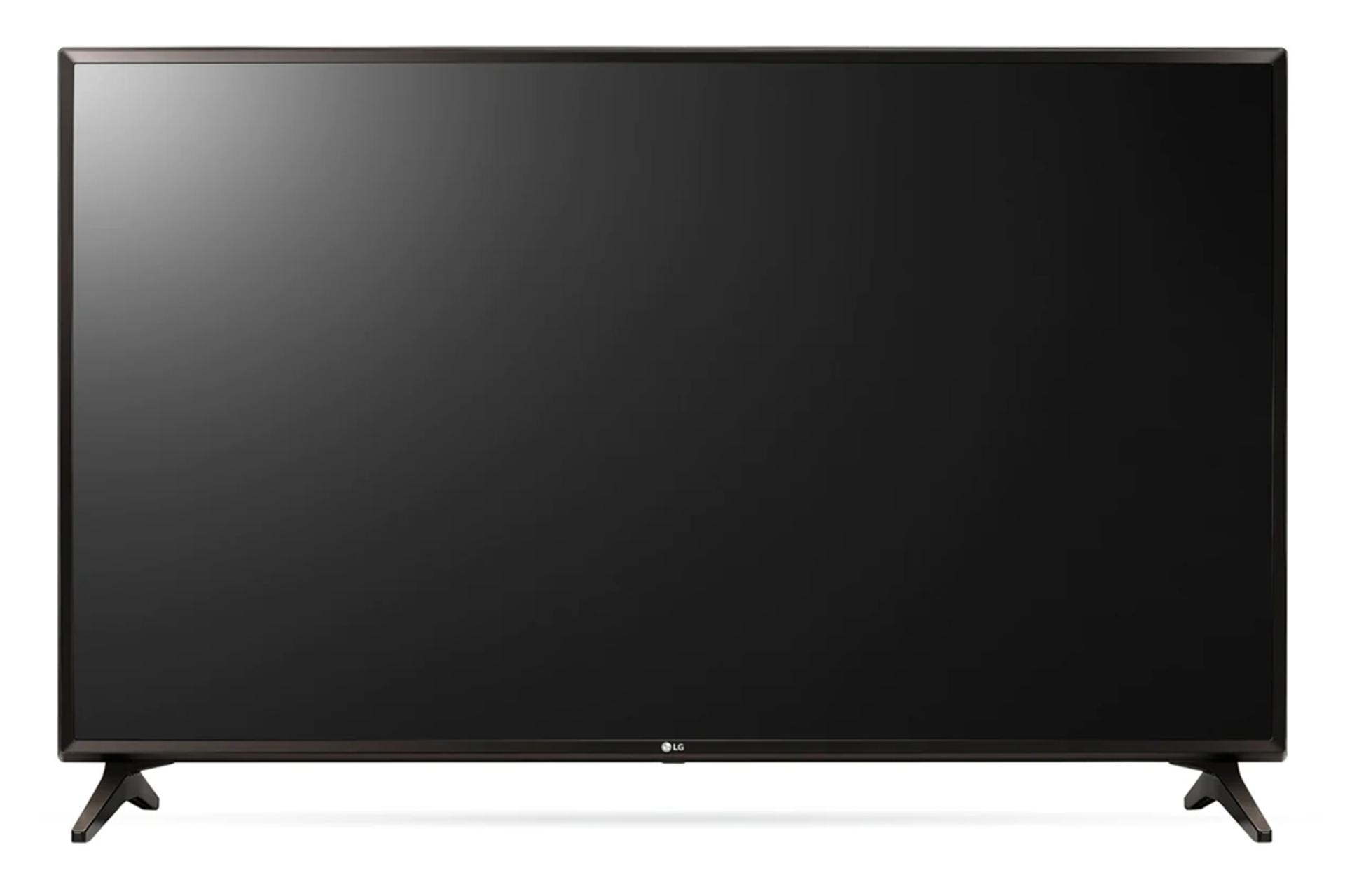 نمای جلو تلویزیون ال جی 43LK60300GI در حالت خاموش