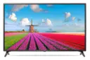 تلویزیون ال جی 49LJ6200 از نمای جلو با صفحه روشن
