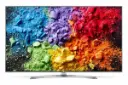 نمای جلو تلویزیون ال جی 55SK7900 در حالت روشن