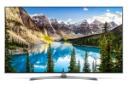 نمای جلو تلویزیون ال جی 65UJ7520GI با صفحه روشن
