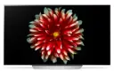 نمای جلو تلویزیون ال جی OLED55C7 در حالت روشن