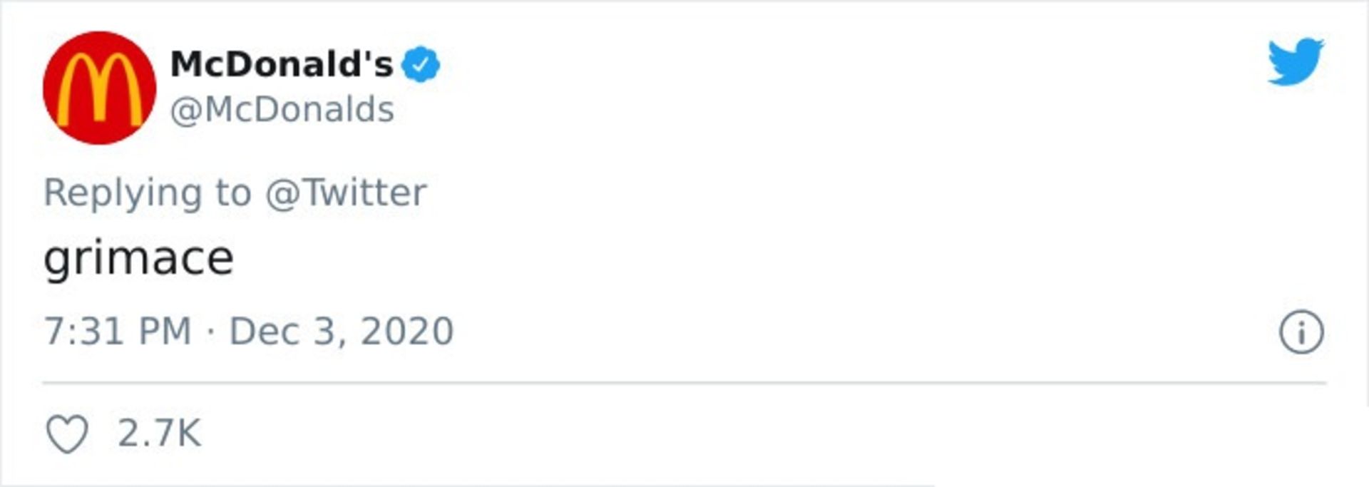 توییت مک دونالدز