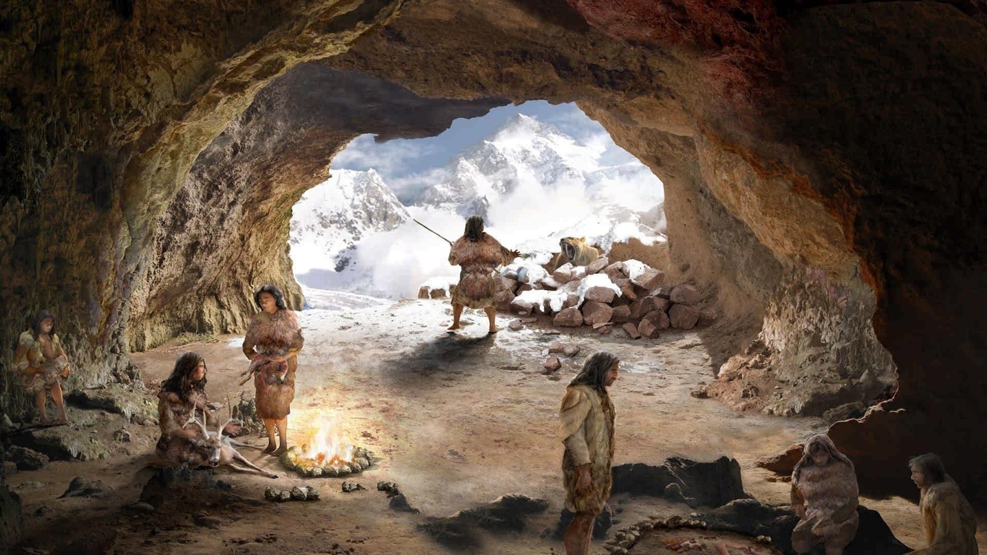    2020 12 Neanderthal Tribe In A Cave By Trebol Animation 638bb2bdfa7dd26f3fcace58