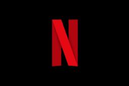 لوگو نتفلیکس / Netflix نت فلیکس قرمز پس زمینه مشکی
