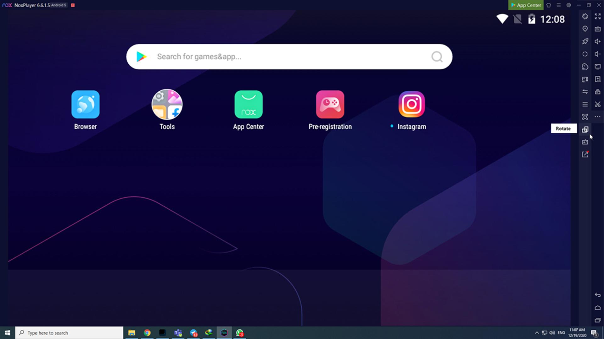 شبیه ساز اندروید Nox Player