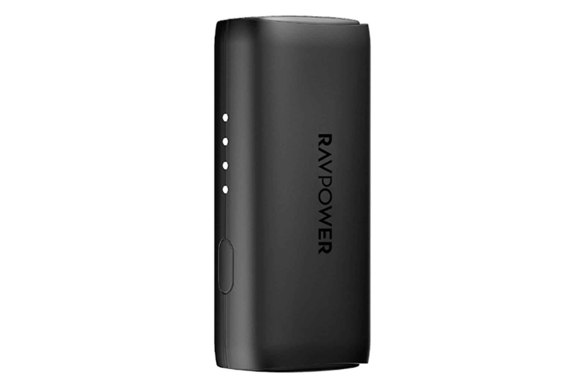 پاور بانک راوپاور RP-PB168 با ظرفیت 3350 میلی‌آمپر ساعت RAVPower RP-PB168 3350mAh مشکی