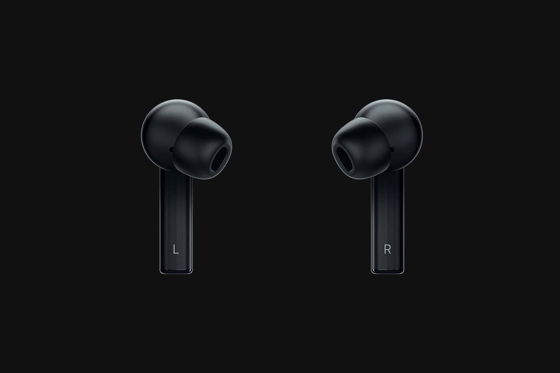 نمای بخش درونی هدفون ریزر همرهد ترو وایرلس پرو / Razer Hammerhead True Wireless Pro مشکی