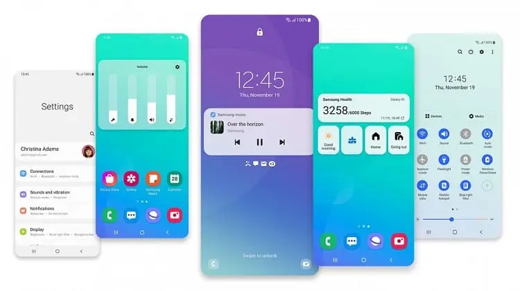 رابط کاربری One UI 3.0 سامسونگ - 1
