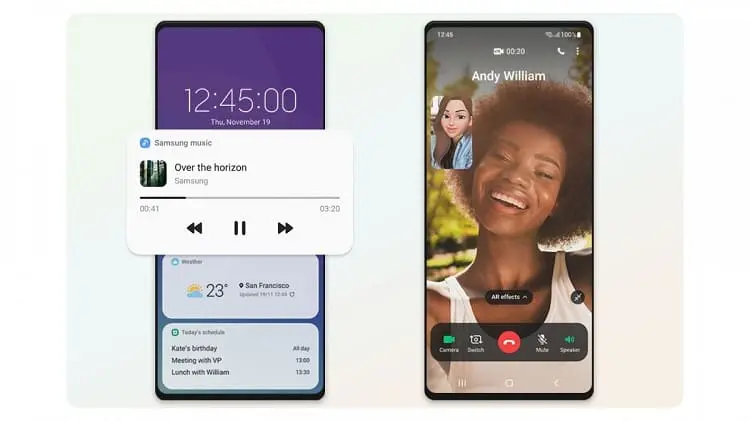 رابط کاربری One UI 3.0 سامسونگ - 2