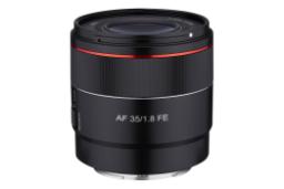 نمای نزدیک لنز سامیانگ / روکینون AF 35mm f1.8 FE
