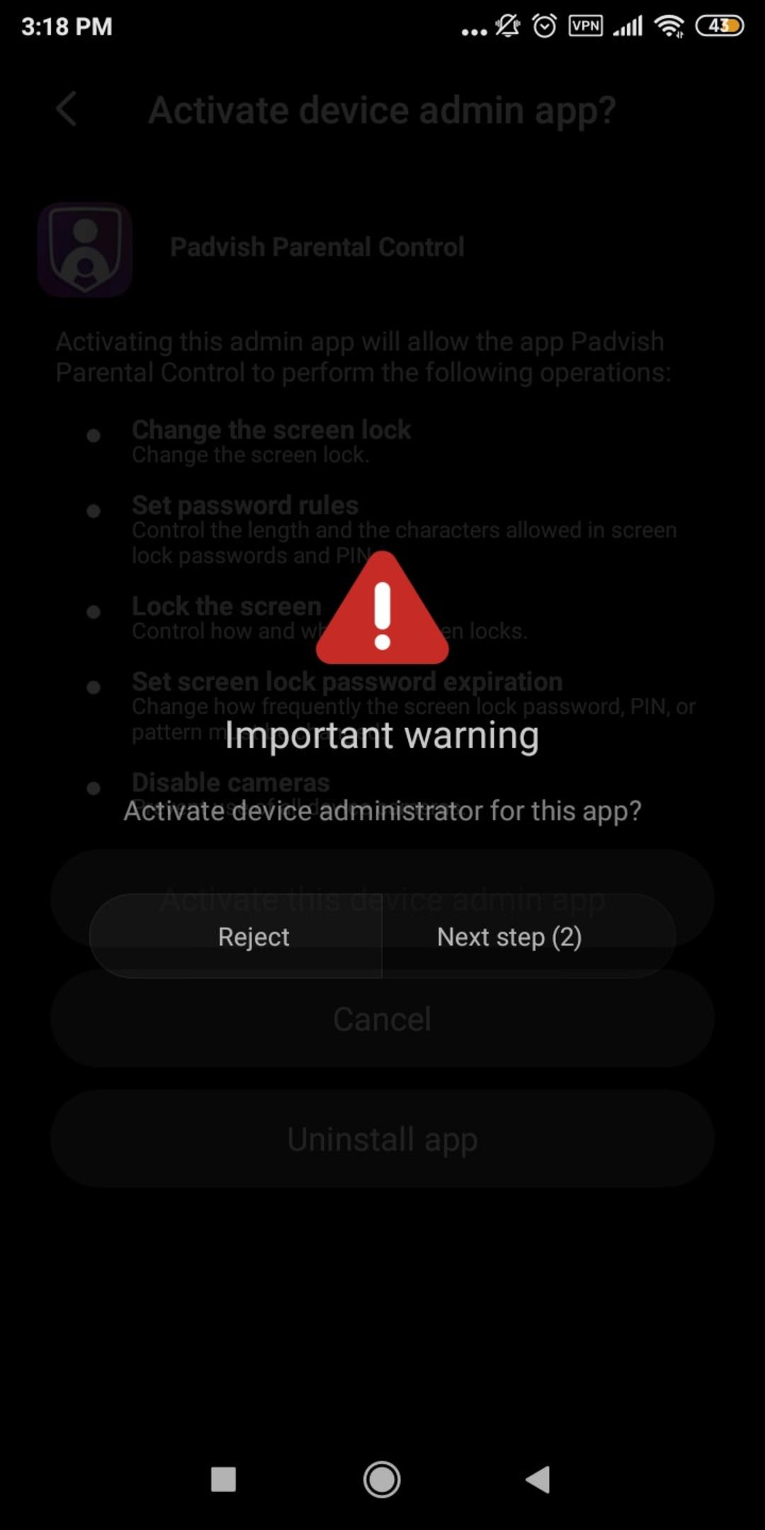 نرم افزار پرنتال کنترل پارویش parvish parental control
