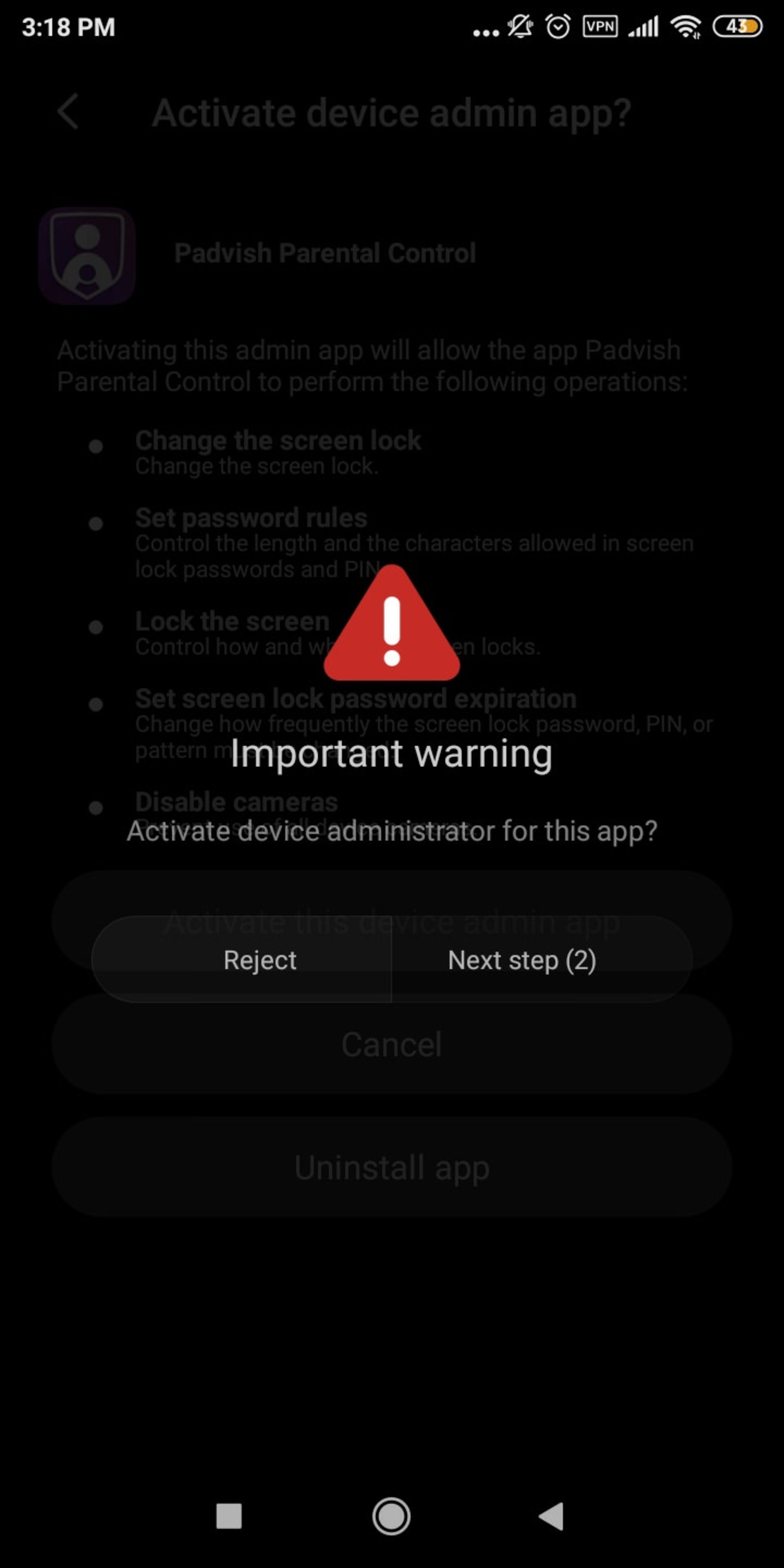 نرم افزار پرنتال کنترل پارویش parvish parental control