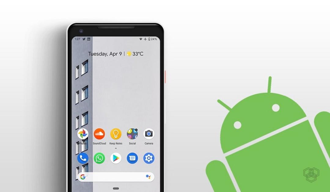 اندروید خام stock android