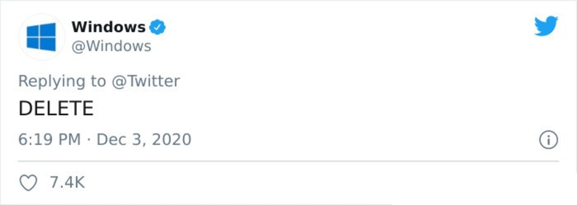 توییت ویندوز