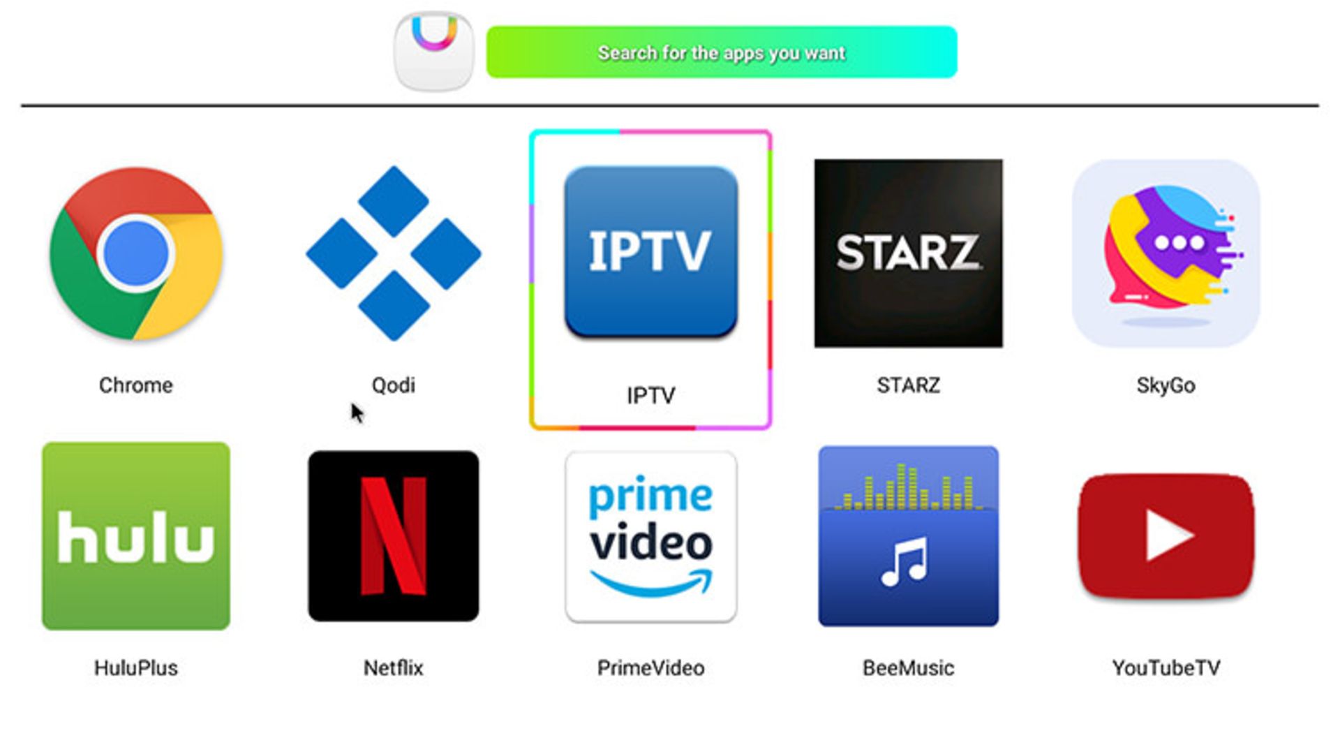 رابط کاربری اندروید باکس بی لینک GT King