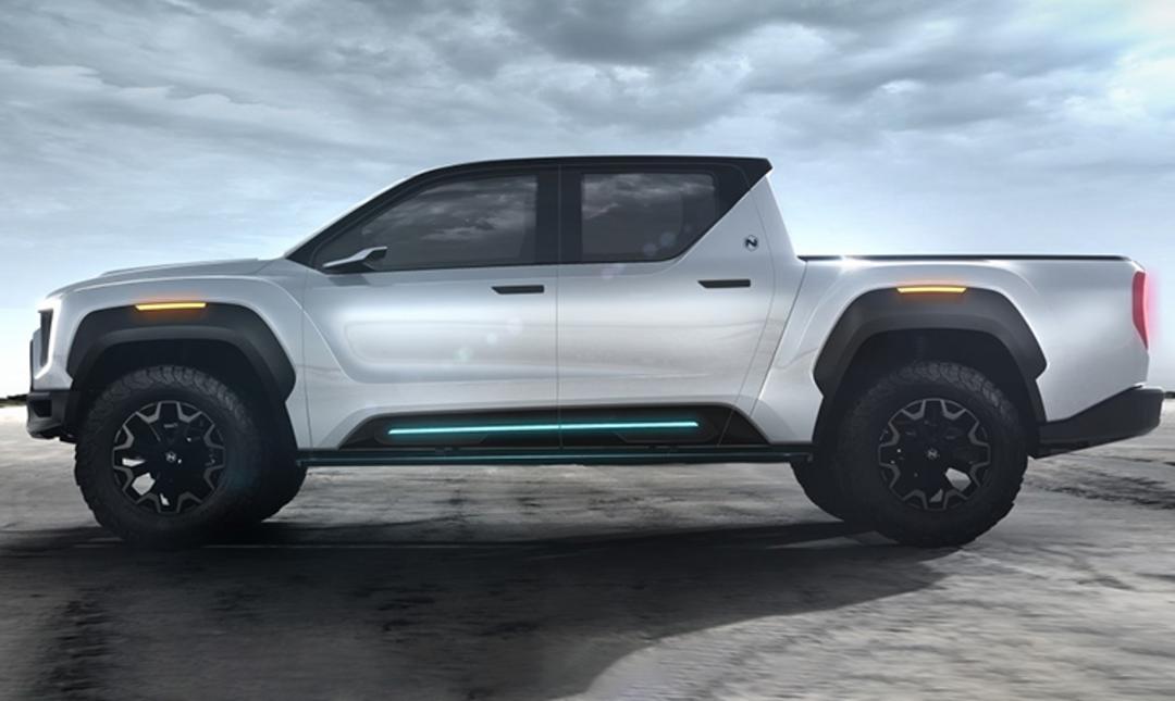  electric truck nikola badger