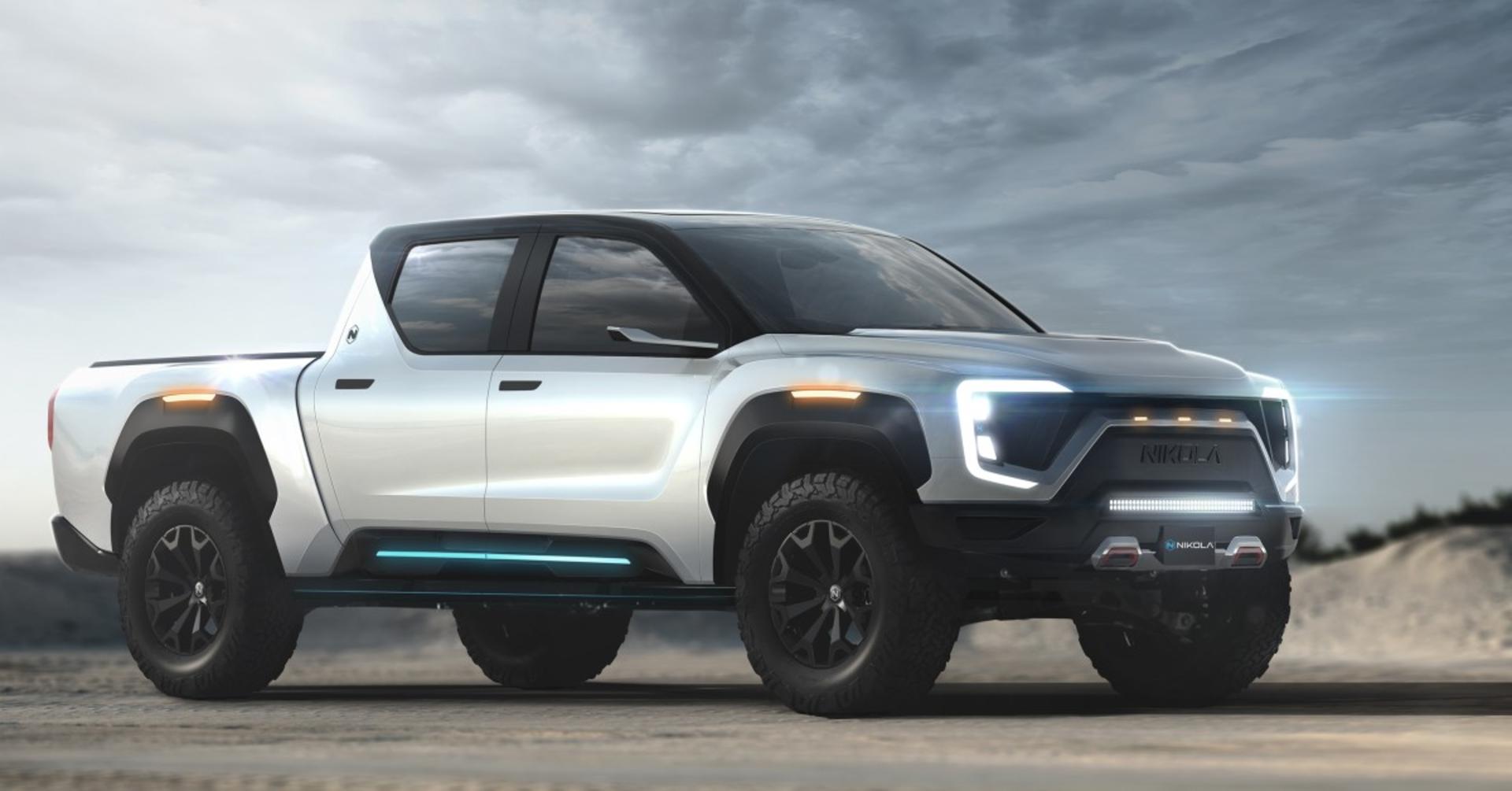   electric truck nikola badger