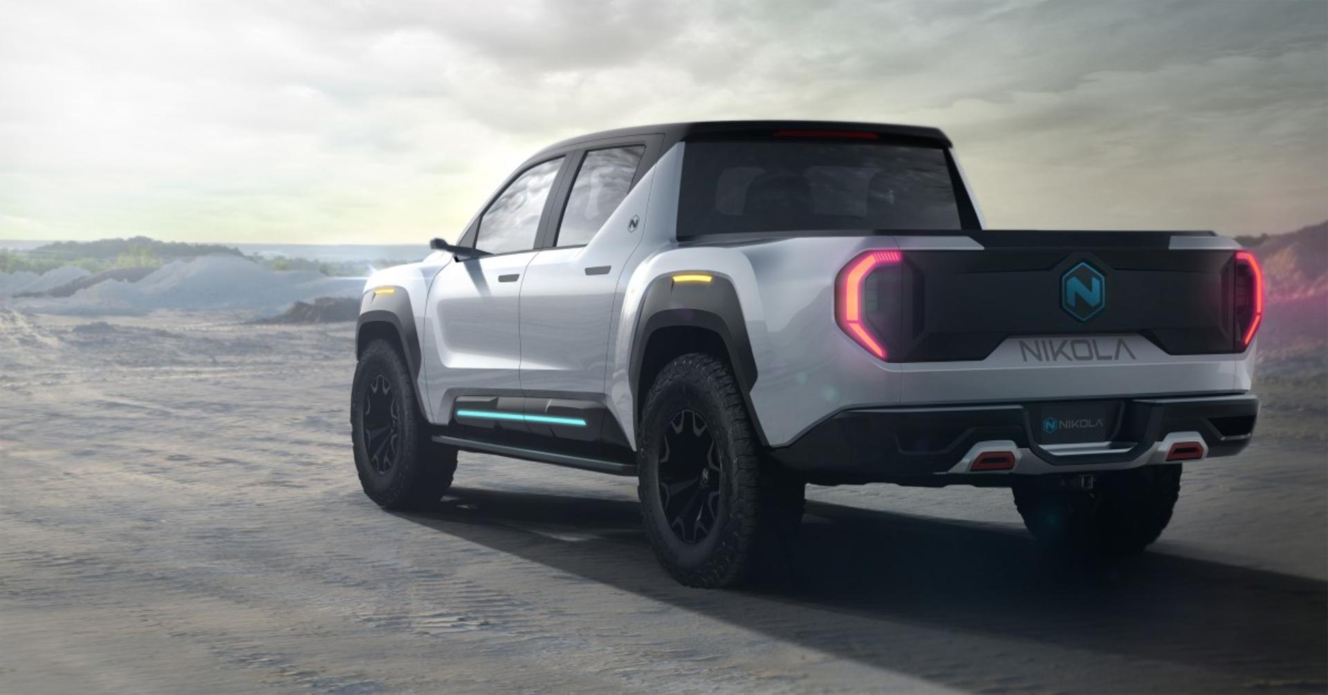   electric truck nikola badger
