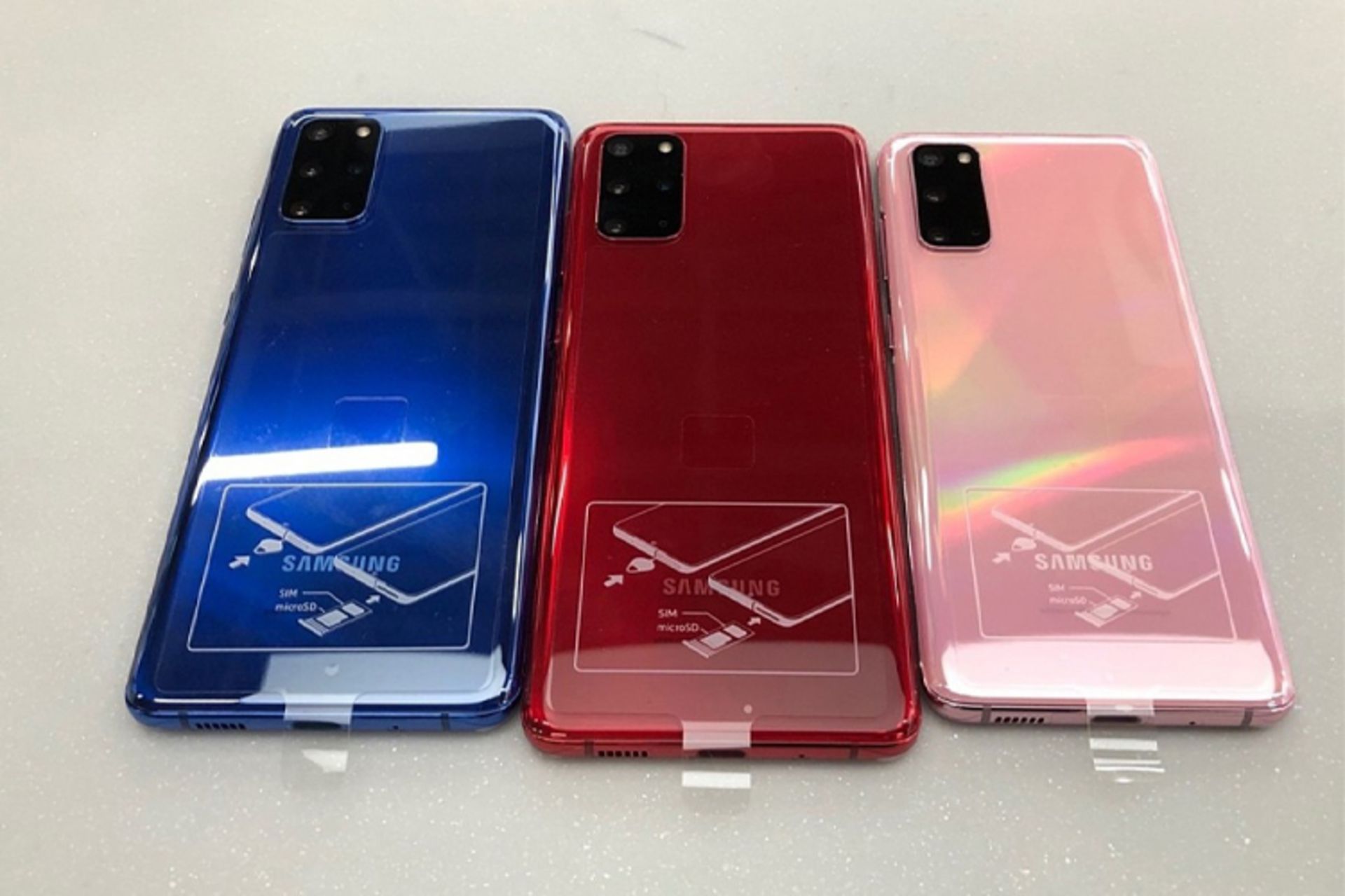 Samsung Galaxy S20 and S20+