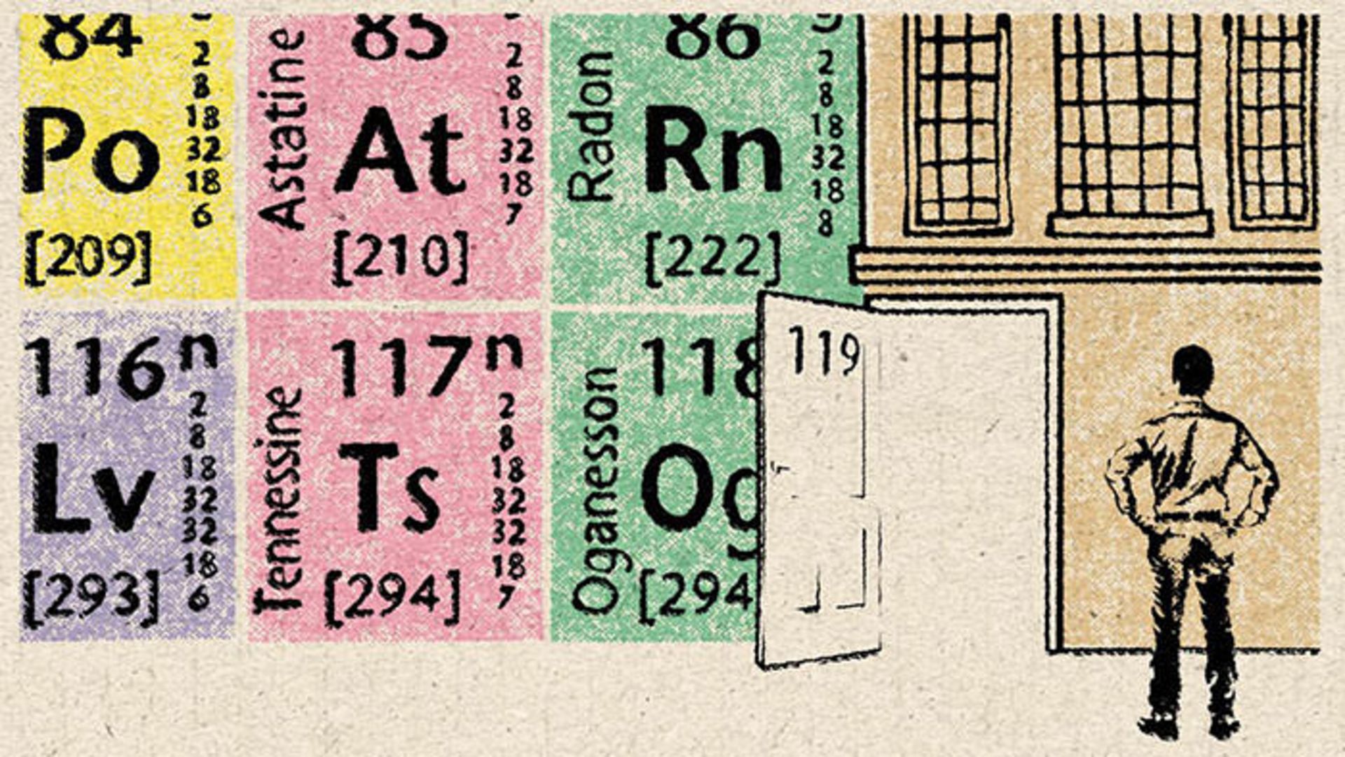 گسترش جدول تناوبی