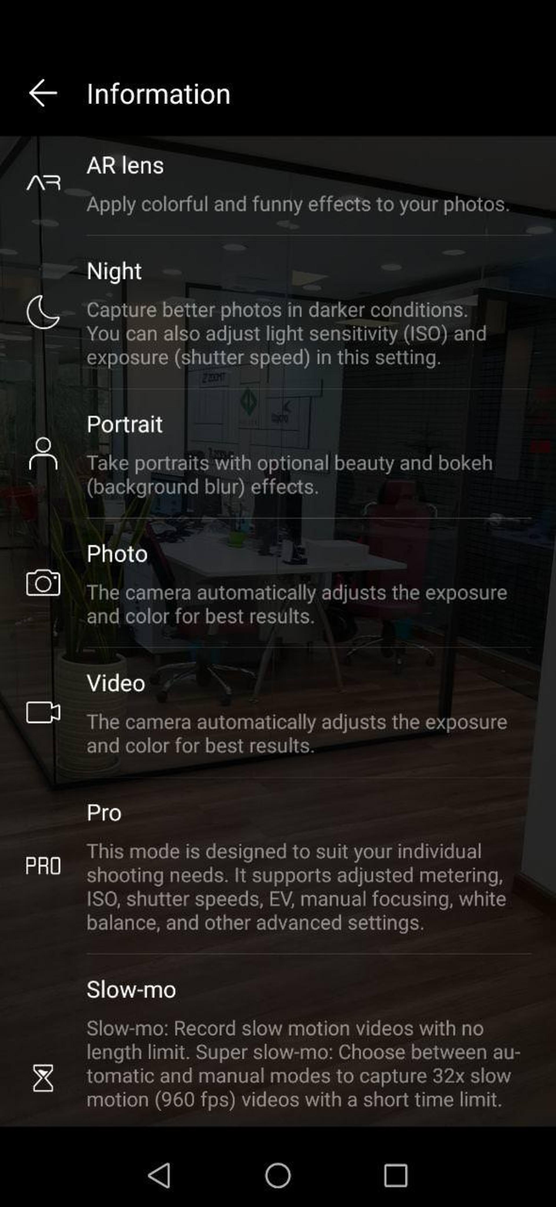 رابط کاربری دوربین نوا ۵ تی / Huawei Nova 5t camera ui
