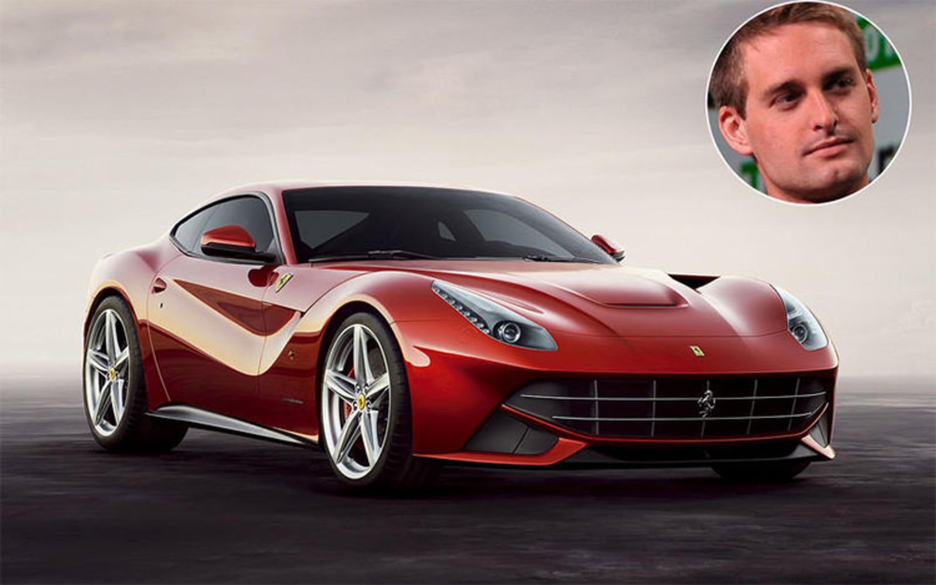 Evan Spiegel - Ferrari F12