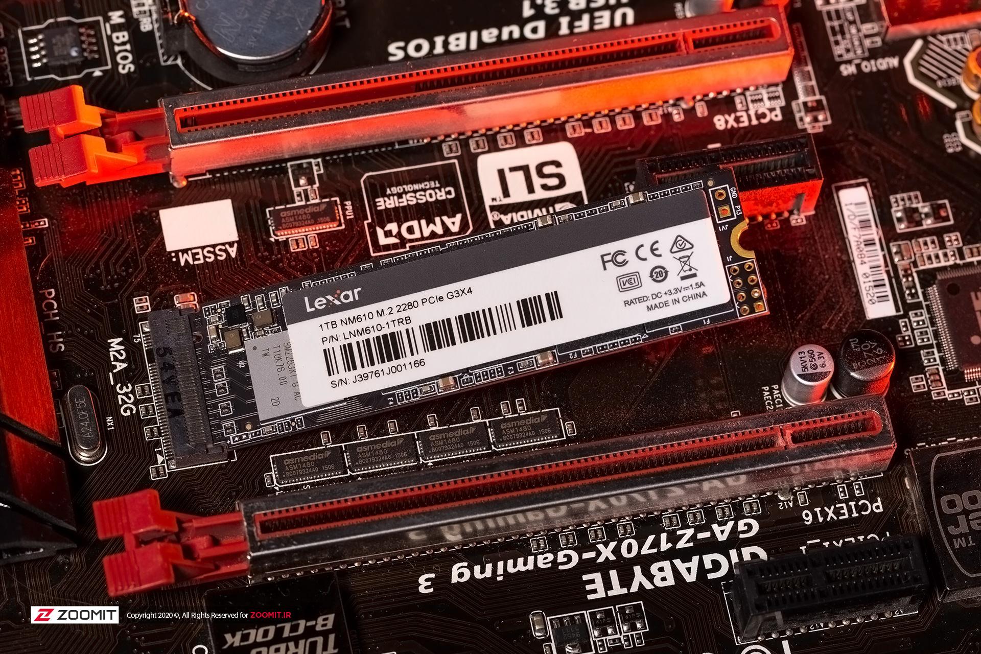 لکسار Lexar NM 610