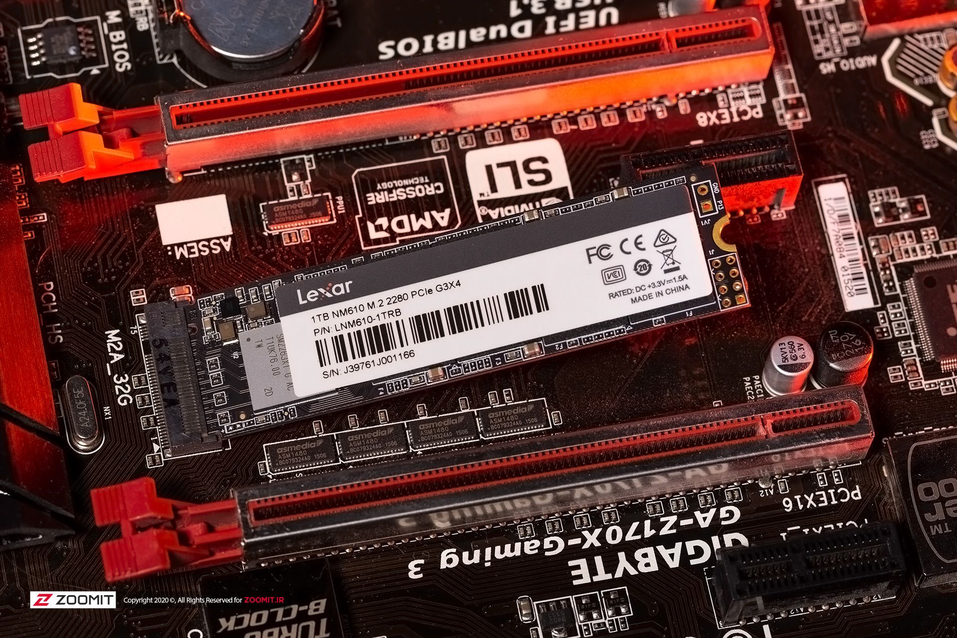 لکسار Lexar NM 610