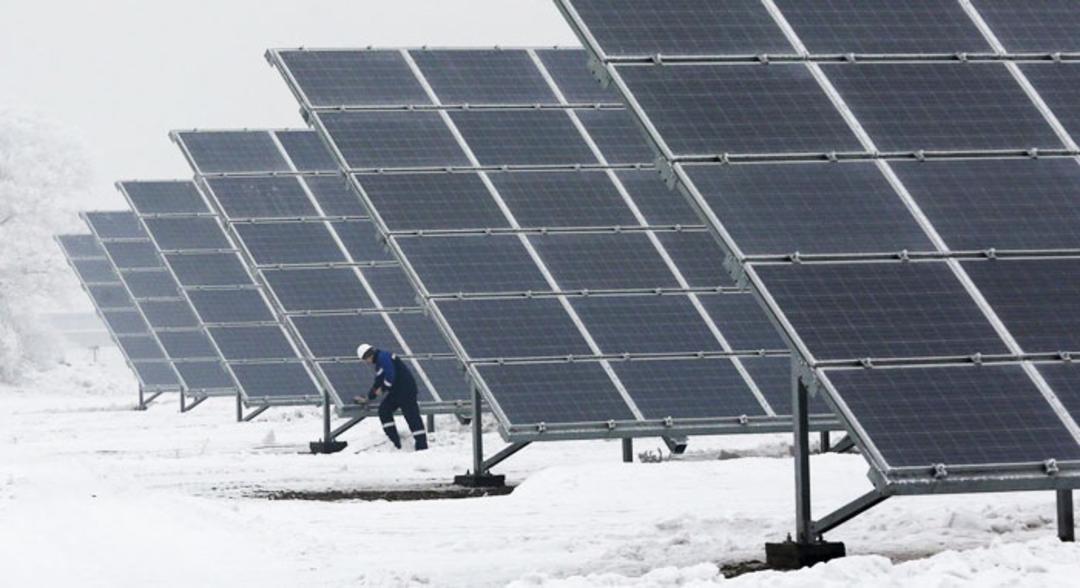 solar farm in Alska
