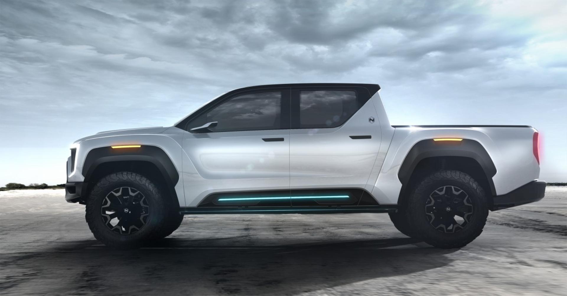   electric truck nikola badger