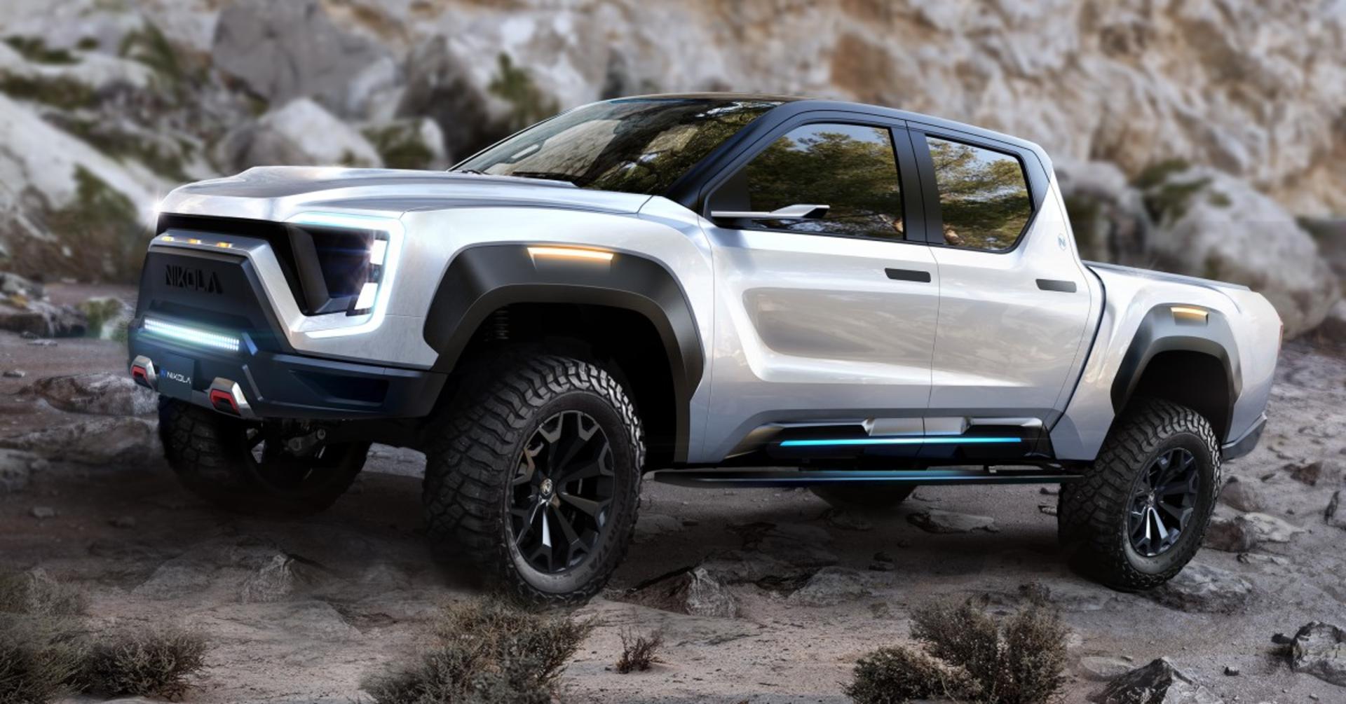   electric truck nikola badger