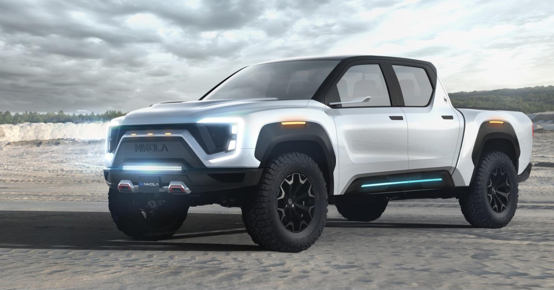   electric truck nikola badger