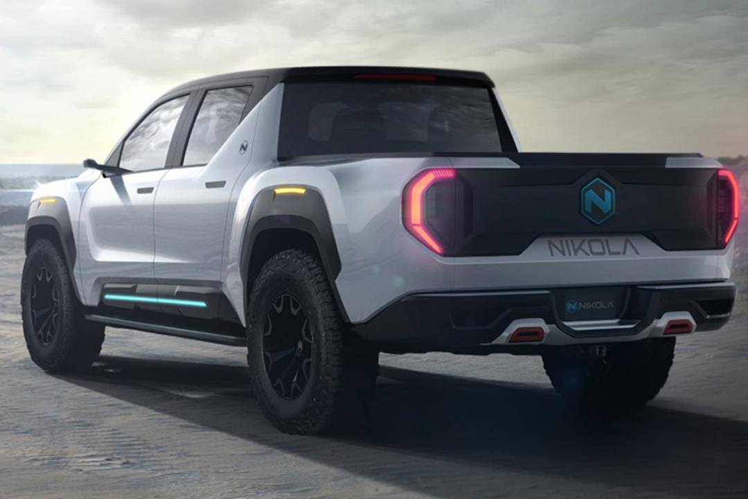   electric truck nikola badger