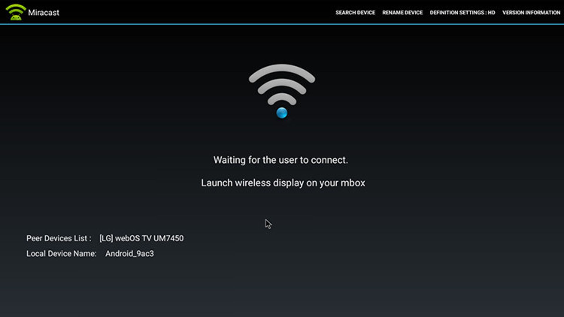 رابط کاربری اندروید باکس بی لینک GT King