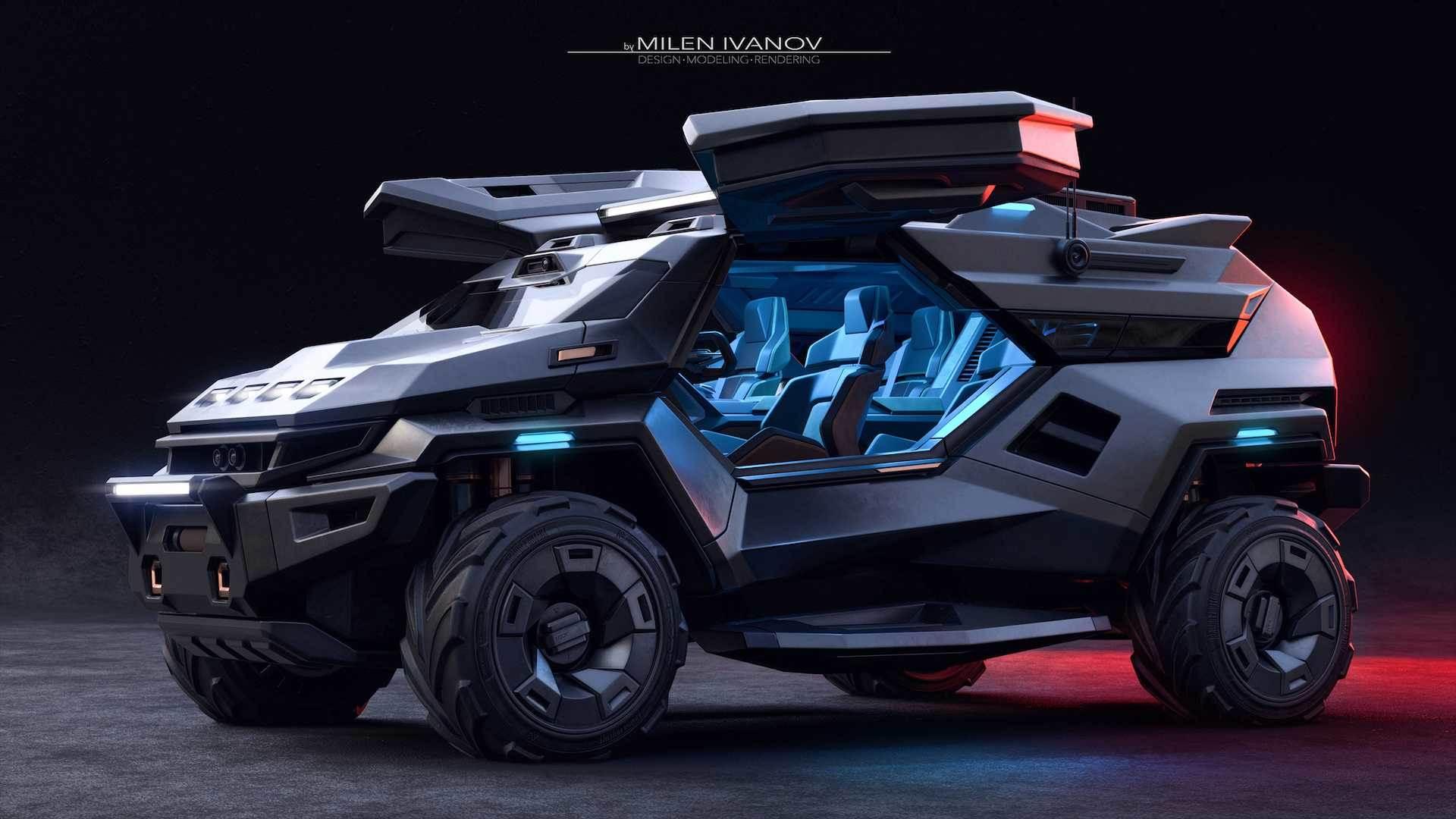 Armortruck SUV / شاسی بلند آرمورتراک