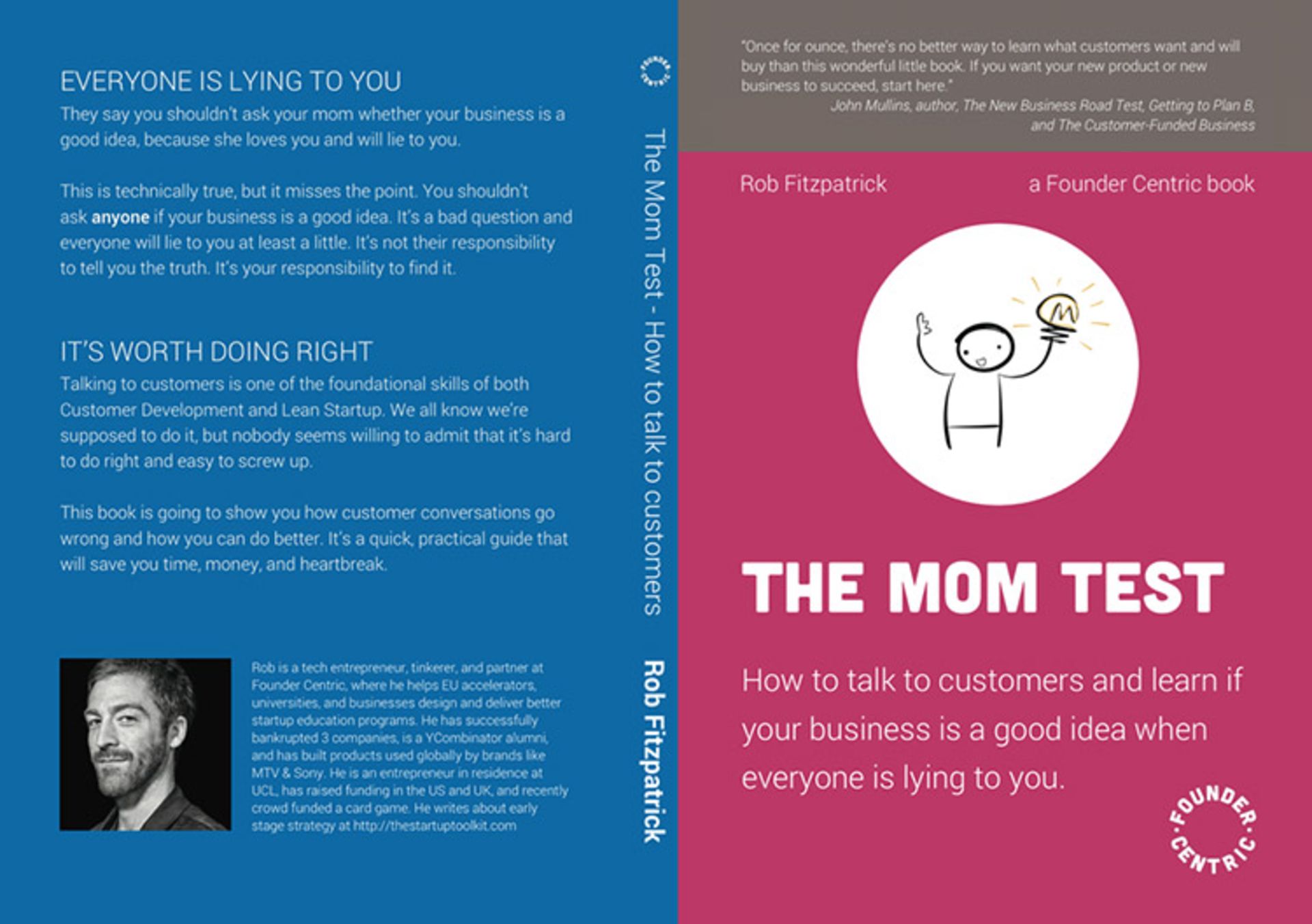 the mom test book/کتاب تست مامان