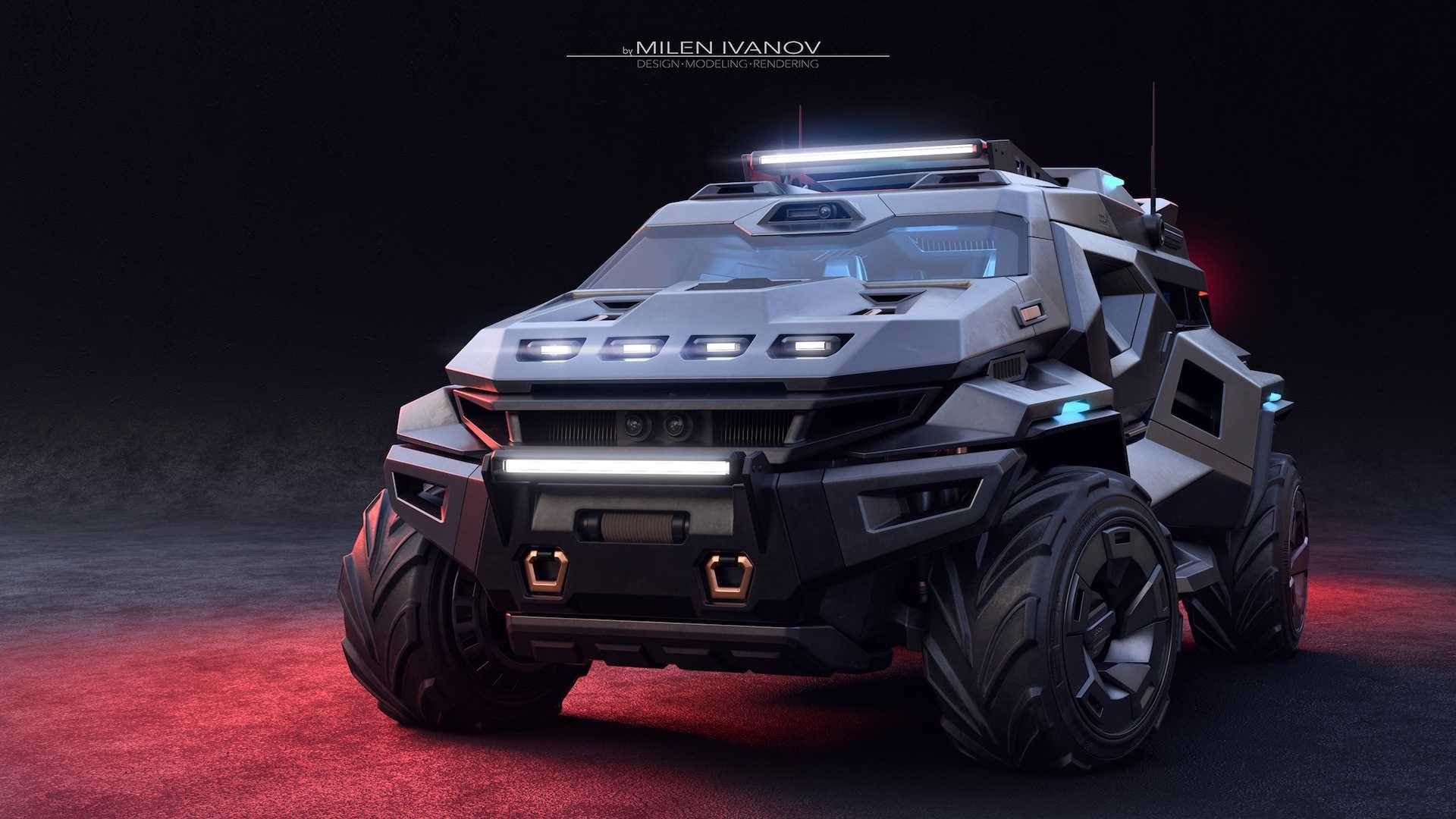 Armortruck SUV / شاسی بلند آرمورتراک