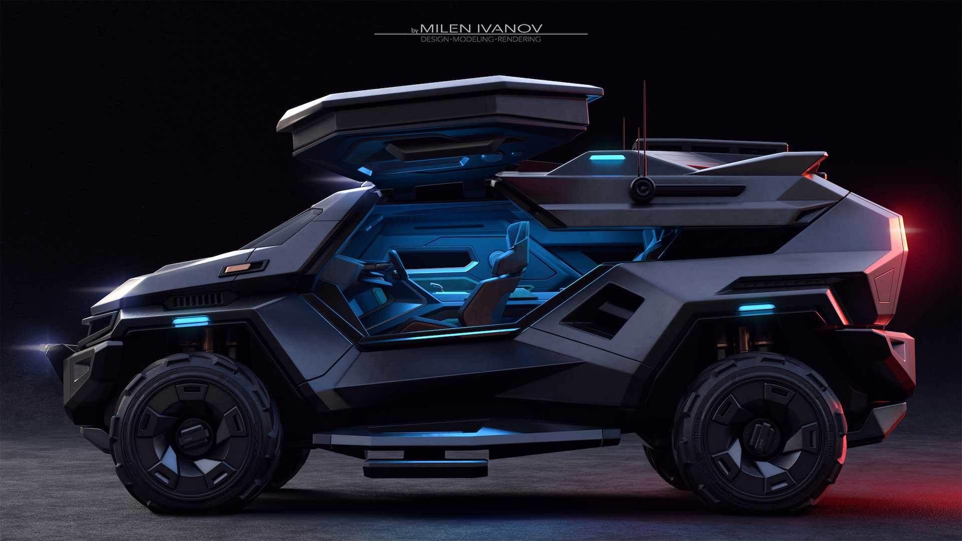 Armortruck SUV / شاسی بلند آرمورتراک