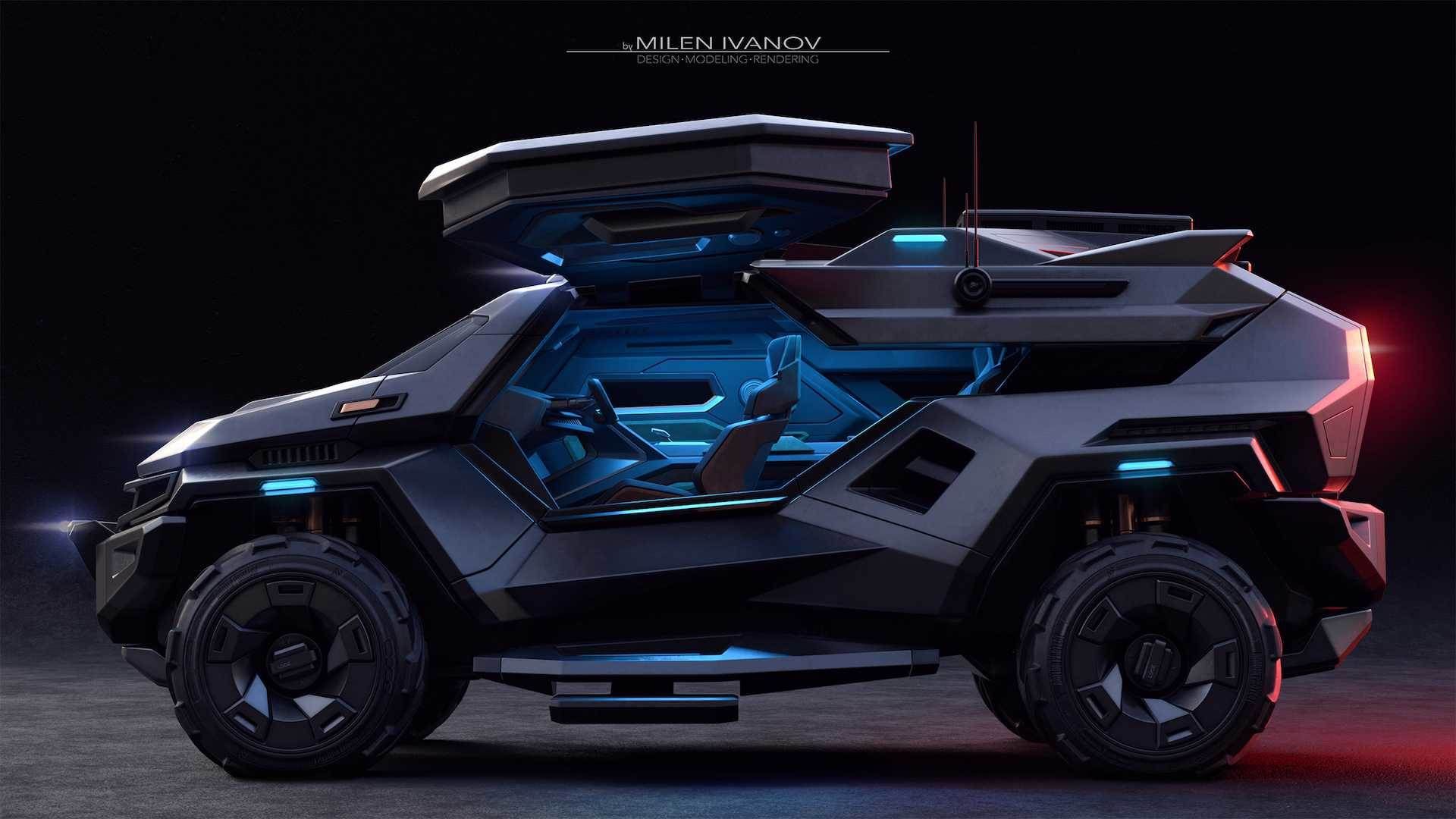 Armortruck SUV / شاسی بلند آرمورتراک