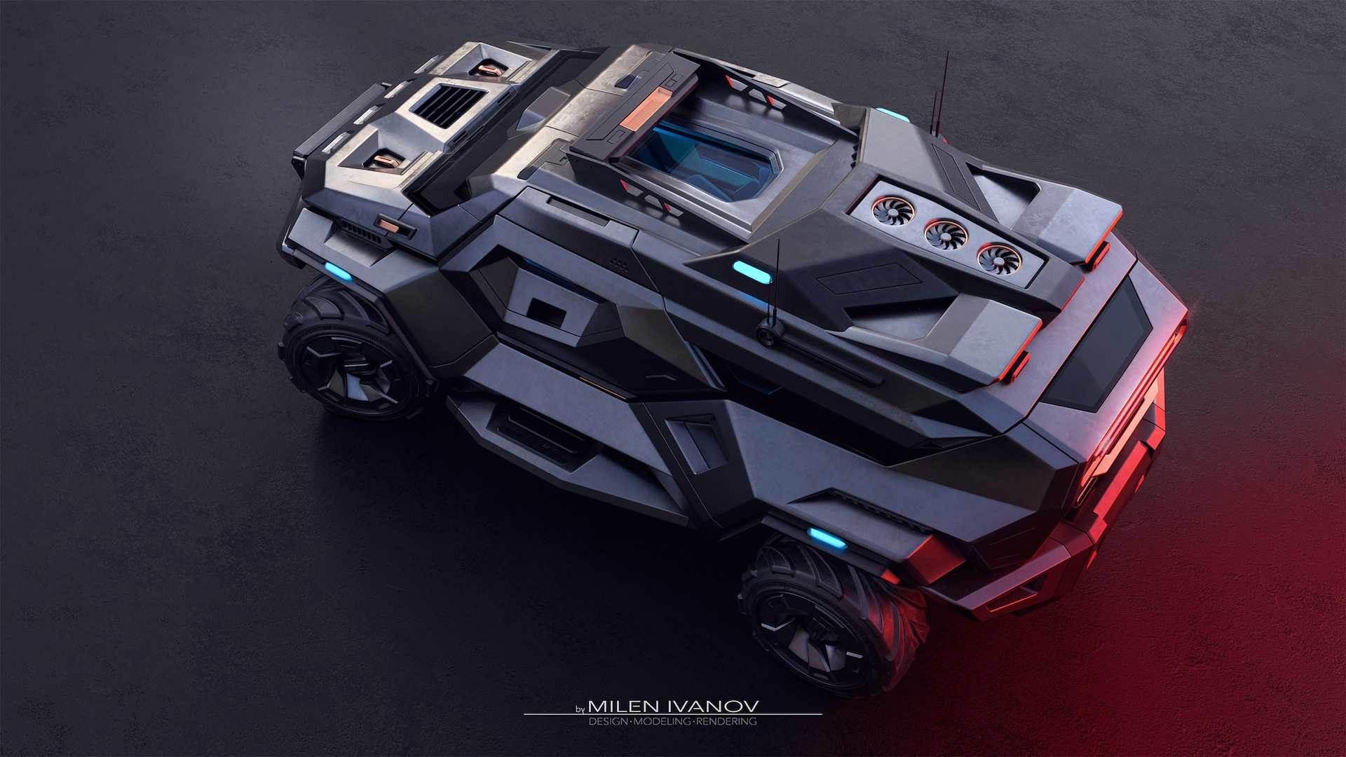 Armortruck SUV / شاسی بلند آرمورتراک