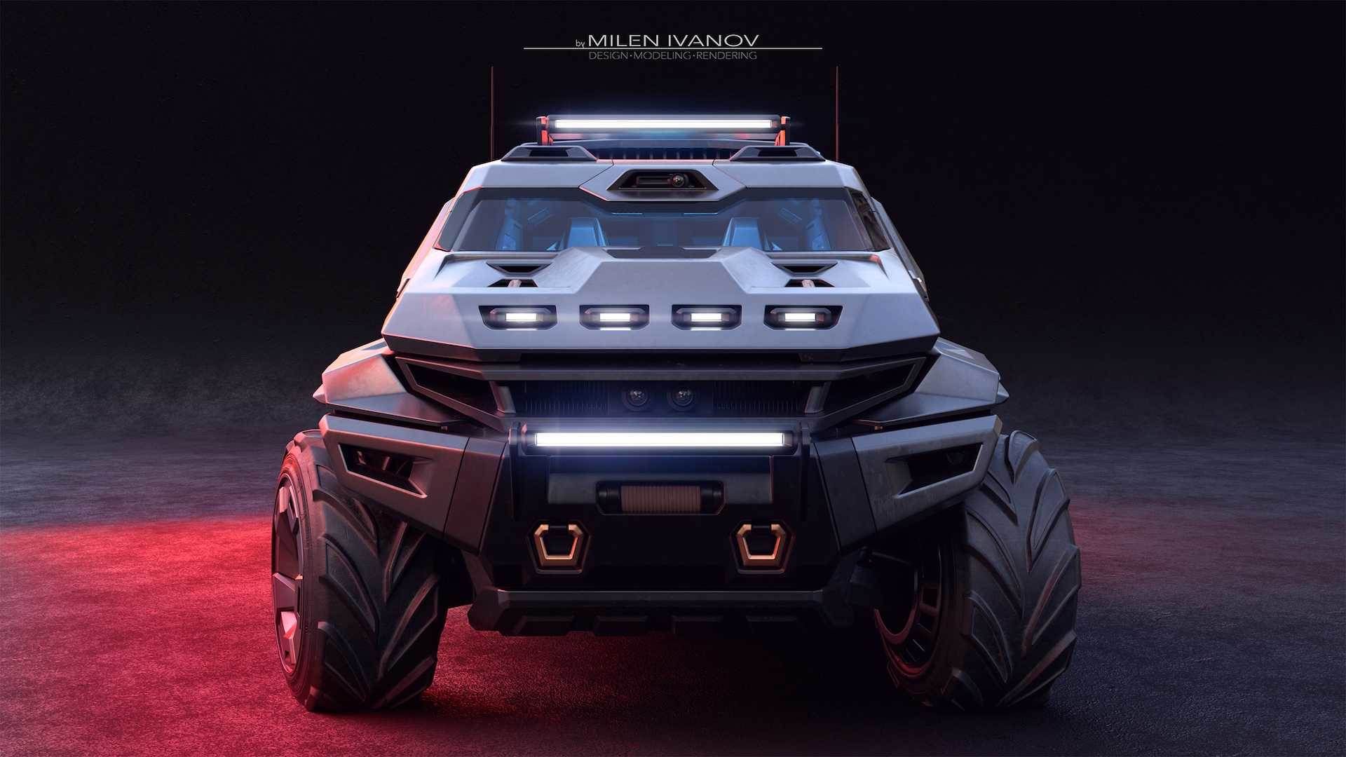 Armortruck SUV / شاسی بلند آرمورتراک