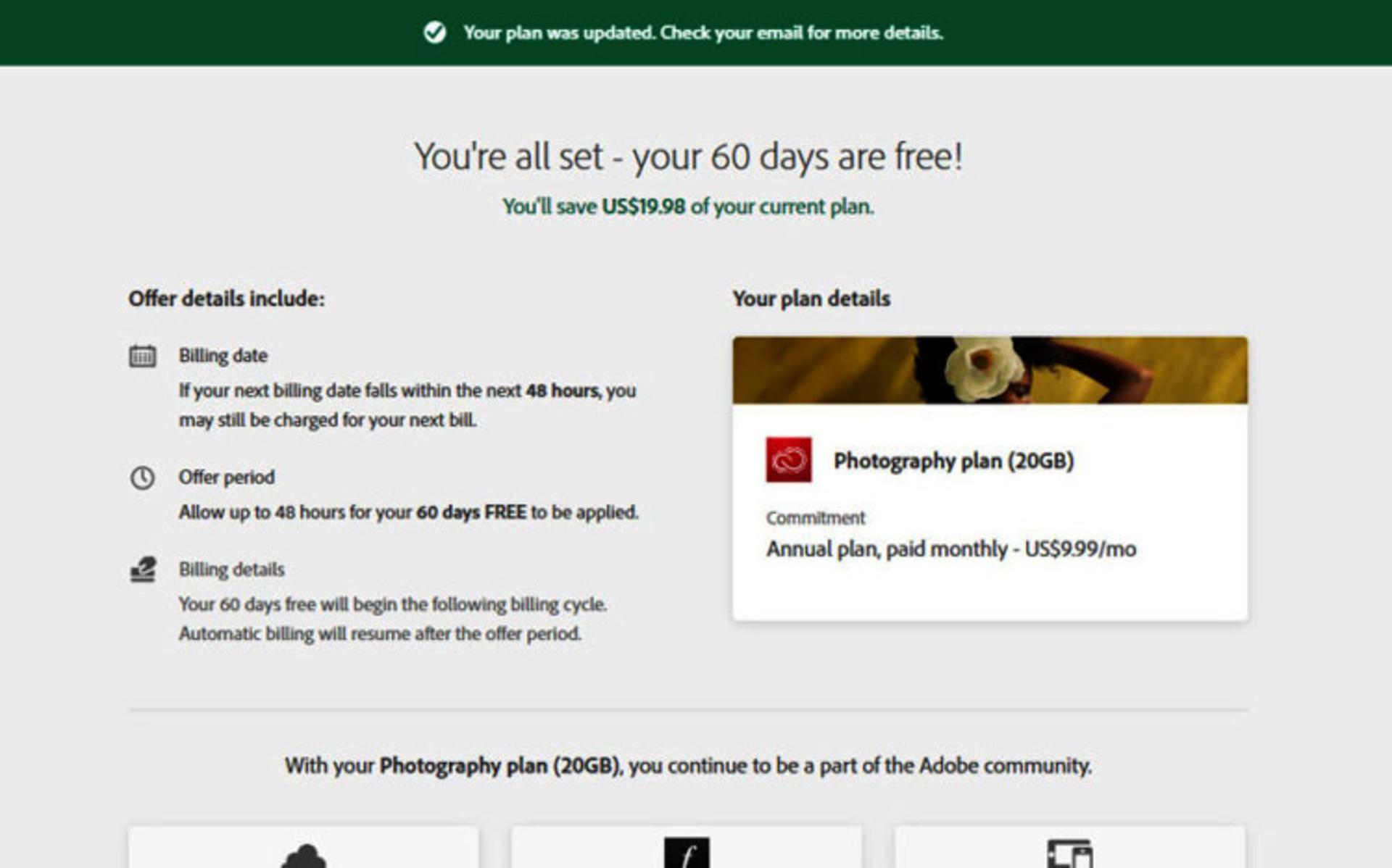 Free Creative Cloud/حساب کریتیو کلود رایگان