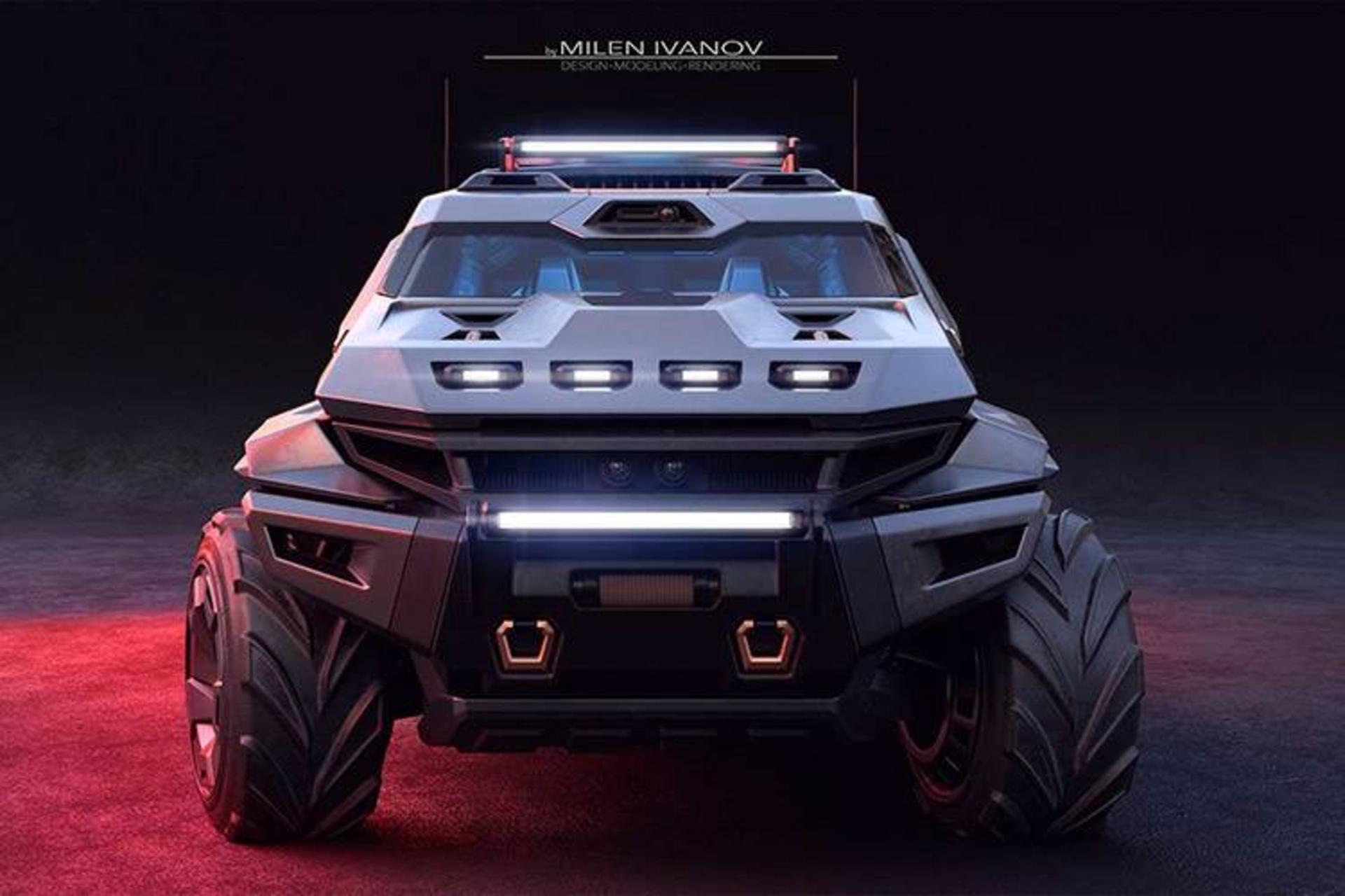 Armortruck SUV / شاسی بلند آرمورتراک